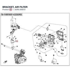 BRACKET, AIR FILTER product image
