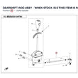 GEARSHIFT ROD ASSY - WHEN STOCK IS 0 THIS ITEM IS NO LONGER AVAILABLE product image