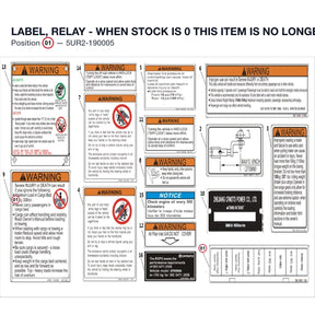 LABEL, RELAY - WHEN STOCK IS 0 THIS ITEM IS NO LONGER AVAILABLE product image