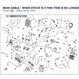 MAIN CABLE - WHEN STOCK IS 0 THIS ITEM IS NO LONGER AVAILABLE product image