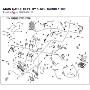 MAIN CABLE REPL BY 5UW2-150100-10000 product image