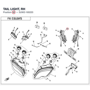 TAIL LIGHT, RH product image