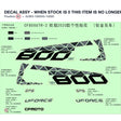 DECAL ASSY - WHEN STOCK IS 0 THIS ITEM IS NO LONGER AVAILABLE product image