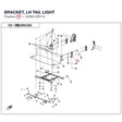 BRACKET, LH TAIL LIGHT product image