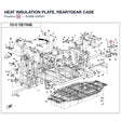 HEAT INSULATION PLATE, REAR?GEAR CASE product image