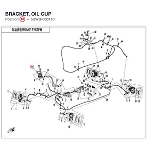 BRACKET, OIL CUP product image