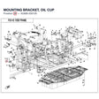 MOUNTING BRACKET, OIL CUP product image