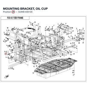 MOUNTING BRACKET, OIL CUP product image