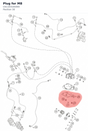 Diagram preview: Plug for M8 (C61103165000)
