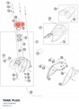Diagram preview: TANK PLUG (76007008000)