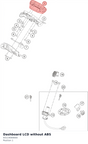 Diagram preview: Dashboard LCD without ABS (93114069000)