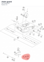 Diagram preview: chain guard (A65304866000)