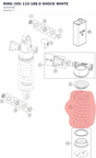 Diagram preview: RING (59) 115-188.0 SHOCK WHITE (91010430)
