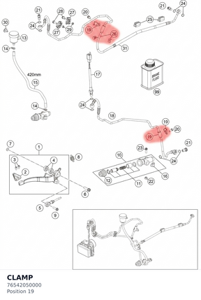 Diagram preview: CLAMP (76542050000)