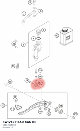 Diagram preview: SWIVEL HEAD KA6 03 (54813055000)