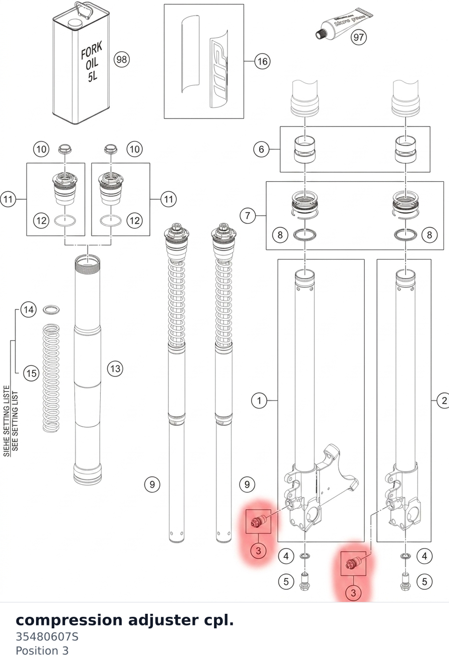 Diagram preview: compression adjuster cpl. (35480607S)