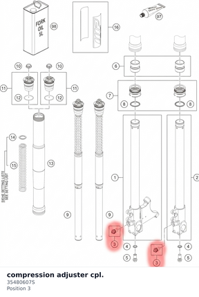 Diagram preview: compression adjuster cpl. (35480607S)