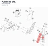 Diagram preview: PUSH ROD CPL. (60313056044)