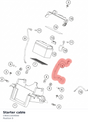 Diagram preview: Starter cable (C90011059000)