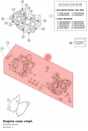 Diagram preview: Engine case cmpl. (50430100244)