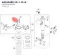 Diagram preview: ABSORBER 5X11.5X18 (S92060000000000)