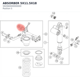 Diagram preview: ABSORBER 5X11.5X18 (S92060000000000)