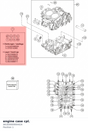 Diagram preview: engine case cpl. (A6183000004424)