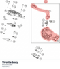 Diagram preview: Throttle body (94341001000)