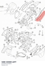 Diagram preview: SIDE COVER LEFT (60308041000BFB)