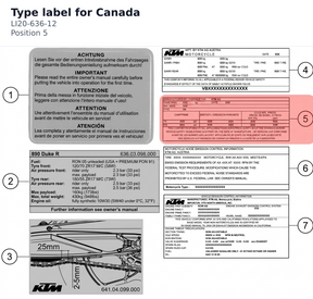 Diagram preview: Type label for Canada (LI20-636-12)