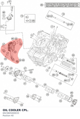 Diagram preview: OIL COOLER CPL. (6923805000033)