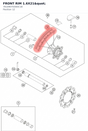 Diagram preview: FRONT RIM 1.6X21" (78109070300C1B)