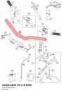 Diagram preview: HANDLEBAR DK=28.5MM (A6120200100017)