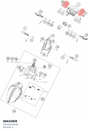 Diagram preview: WASHER (93014040040)