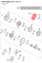 Diagram preview: STOP DISK 20,2 X 34 X 1 (60033043000)