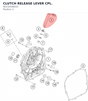 Diagram preview: CLUTCH RELEASE LEVER CPL. (90232048033)