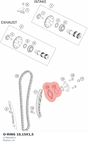 Diagram preview: O-RING 10,15X1,5 (J770010015)