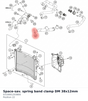 Diagram preview: Space-sav. spring band clamp DM 38x12mm (0310001203800)