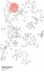 Diagram preview: WINDSHIELD (95808208000)