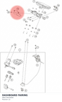 Diagram preview: DASHBOARD FAIRING (A60714070000)
