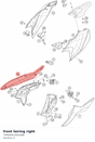 Diagram preview: front fairing right (76908061000ABB)