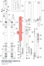 Diagram preview: PISTON ROD 12X477,5 (S50120000500000)