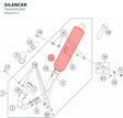 Diagram preview: SILENCER (76405083000)