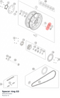 Diagram preview: Spacer ring               03 (60010015000)