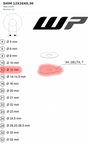 Diagram preview: SHIM 12X26X0,30 (46810509)
