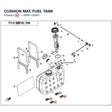 CUSHION MAT, FUEL TANK product image