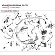 ADJUSTING BUTTON, CLOCK product image