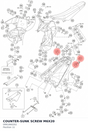 Diagram preview: COUNTER-SUNK SCREW M6X20 (0991060202)