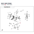 BOLT, SIDE STAND product image