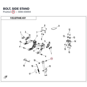 BOLT, SIDE STAND product image